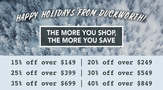 Duckworth Holiday Sales