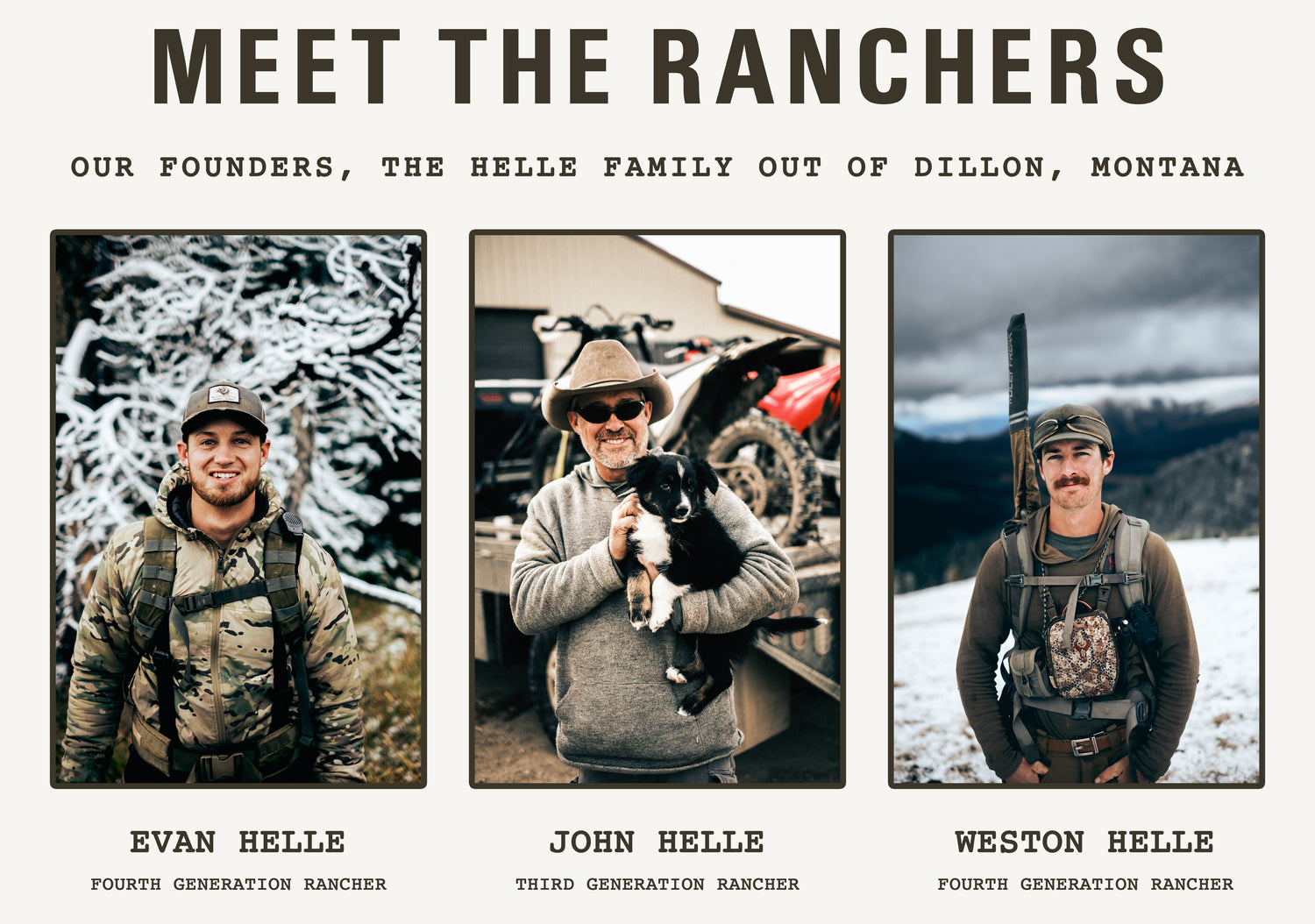 Real Montana ranchers. 