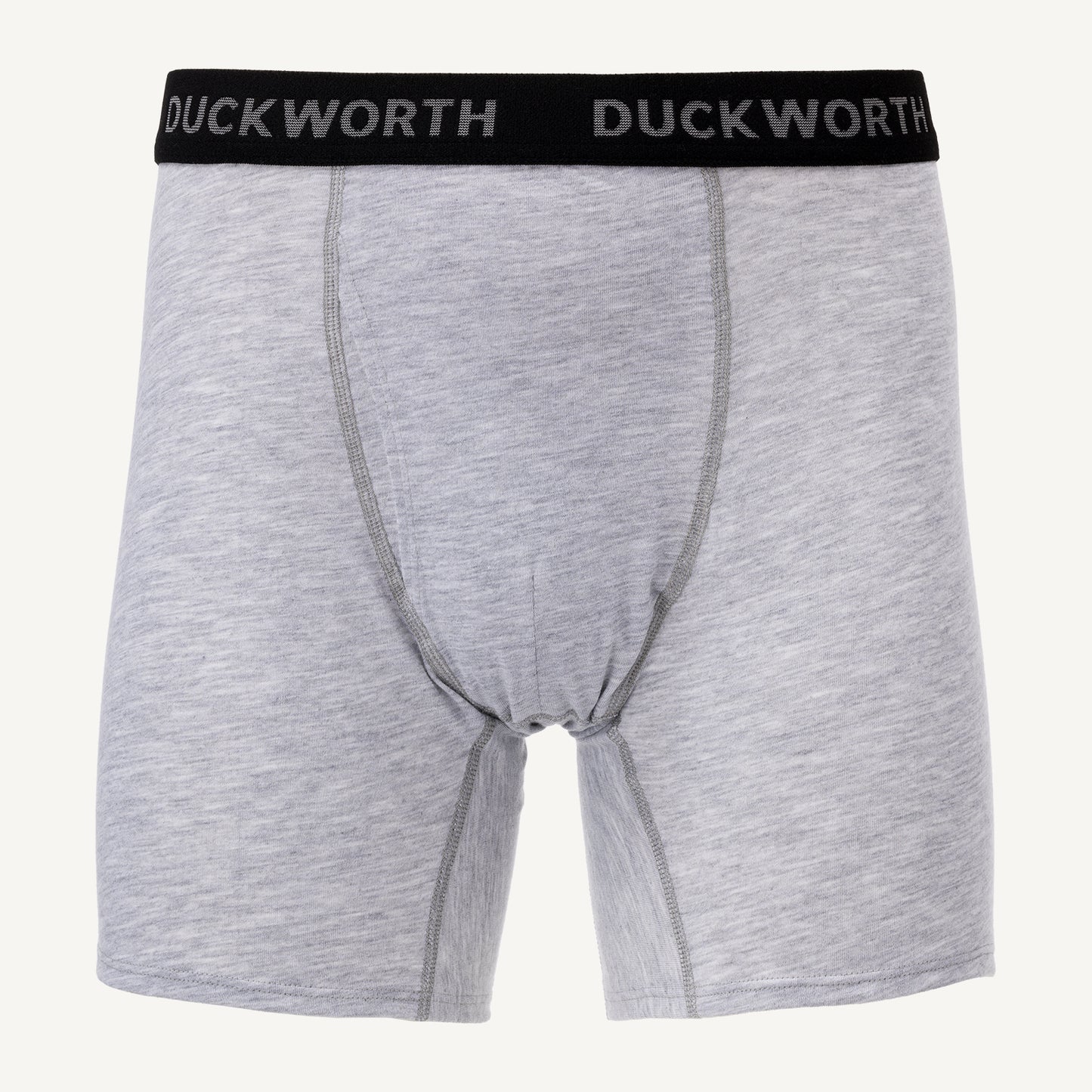 Gray American made Duckworth merino wool underwear.
